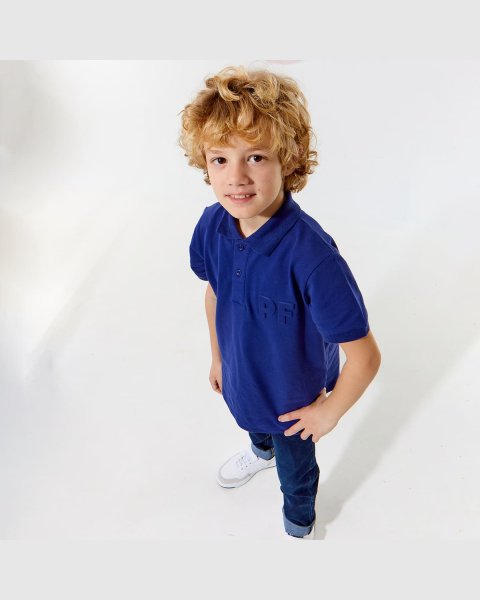 T-Shirt Paul Frank polo with embossed letters (6-14 years)