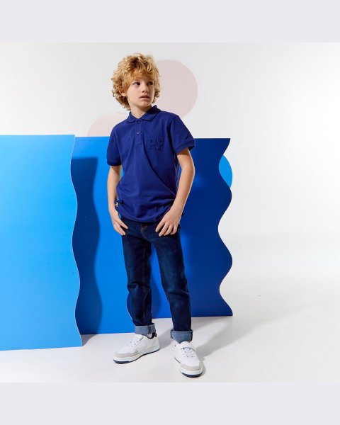 T-Shirt Paul Frank polo with embossed letters (6-14 years)