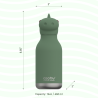 Water bottle thermos Asobu Besties Dinosaur 470ml