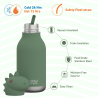 Water bottle thermos Asobu Besties Dinosaur 470ml