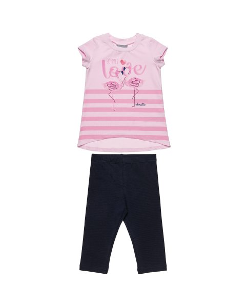 Set blouse with strass and leggings (18 monhts-5 years)