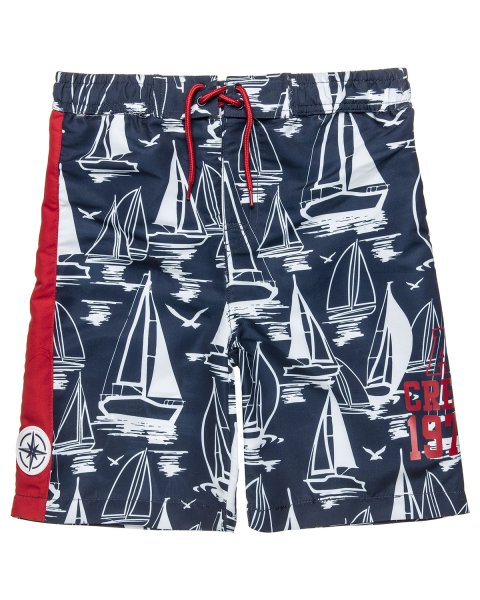 Swimwear bermuda with leash (2-16 years)