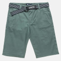 Shorts chinos with belt (6-16 years)