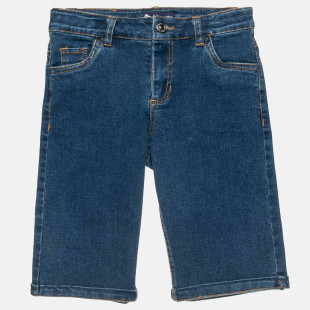 Denim shorts with pockets (12 months-5 years)