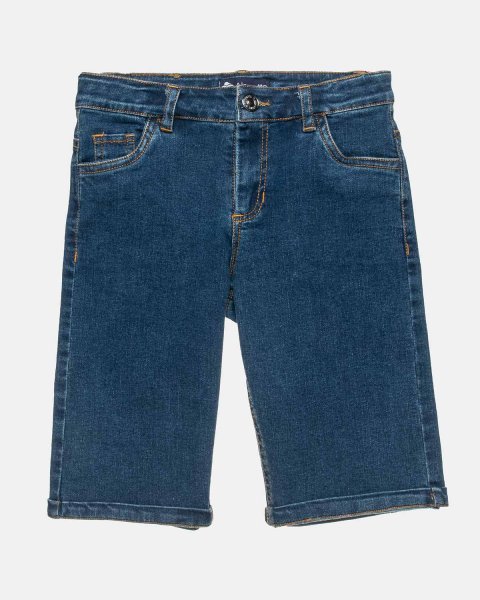 Denim shorts with pockets (12 months-5 years)