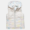 Double sided vest jacket with hearts pattern (12 months-5 years)