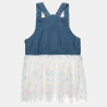 Dress denim and tulle (12 months-5 years)