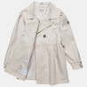 Trench coat with detachable belt (18 months-5 years)