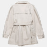 Trench coat with detachable belt (6-16 years)