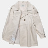 Trench coat with detachable belt (6-16 years)
