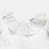 Φόρεμα με διάτρητα κεντήματα και βολάν (6 μηνών-2 ετών)