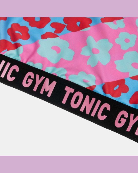 Crop top Gym Tonic πολύχρωμο (6-14 ετών)