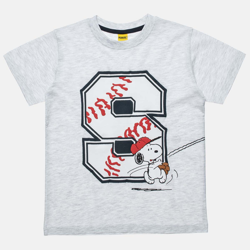 T-Shirt Snoopy with embossed print (6-12 years)