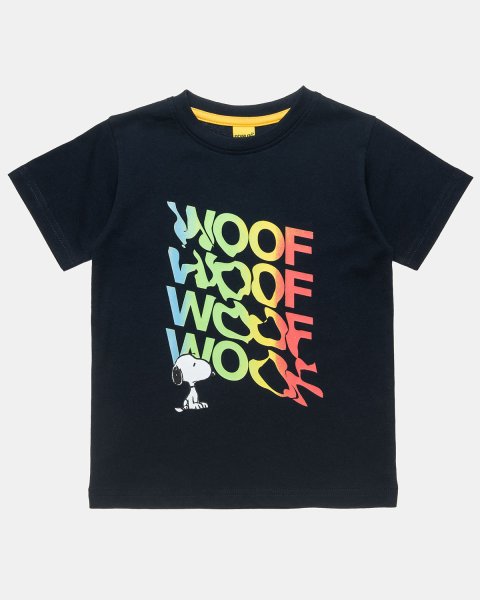 T-Shirt Snoopy with embossed print (12 months-5 years)