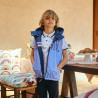 Double sided vest jacket Paul Frank with embroidery (6-16 years)