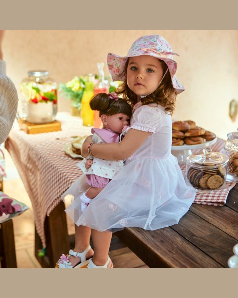 Dress wtih tulle (6 months-2 years)