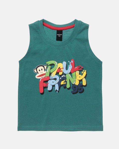 Μπλούζα αμάνικη Paul Frank με ανάγλυφο σχέδιο (12 μηνών-5 ετών)