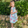 Φόρεμα με όγκο και φλοράλ μοτίβο (12 μηνών-5 ετών)