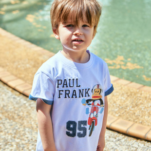 Μπλούζα Paul Frank ανάγλυφα φουσκωτά γράμματα (12 μηνών-5 ετών)