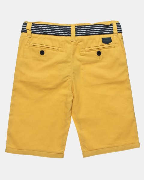 Shorts chinos with belt (12 months-5 years)