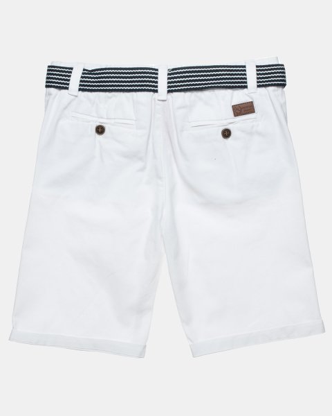 Shorts chinos with belt (12 months-5 years)