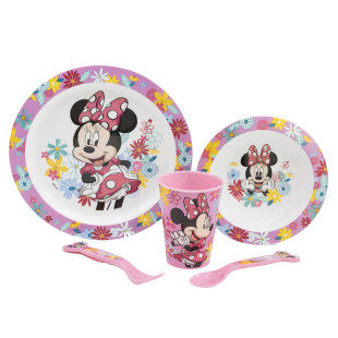 Σετ φαγητού Disney Minnie Mouse 5τμχ (4+ ετών)