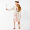 Trench coat with detachable belt (6-16 years)