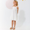 Dress with cutwork embroidery (12 months-5 years)