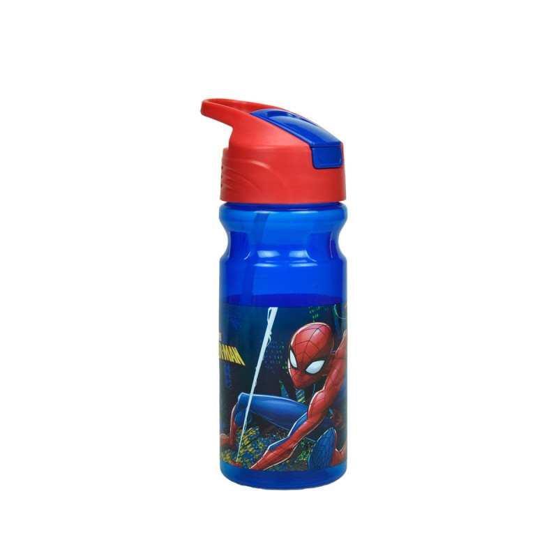 Water bottle with straw Marvel Spiderman 500ml