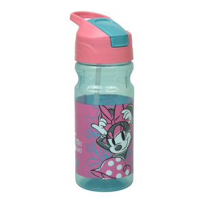 Water bottle with straw Disney Mickey Mouse 550ml