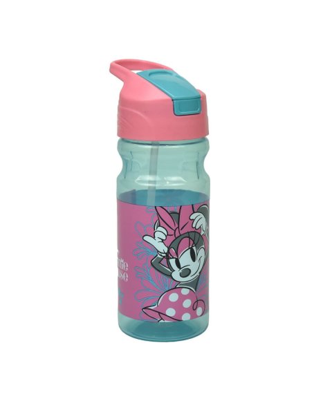 Water bottle with straw Disney Mickey Mouse 550ml