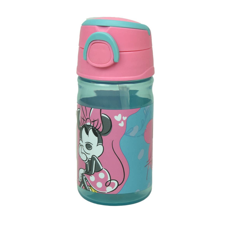 Water bottle with straw Disney Minnie Mouse 350ml