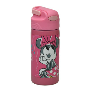 Παγούρι με καλαμάκι Disney Minnie Mouse 500ml