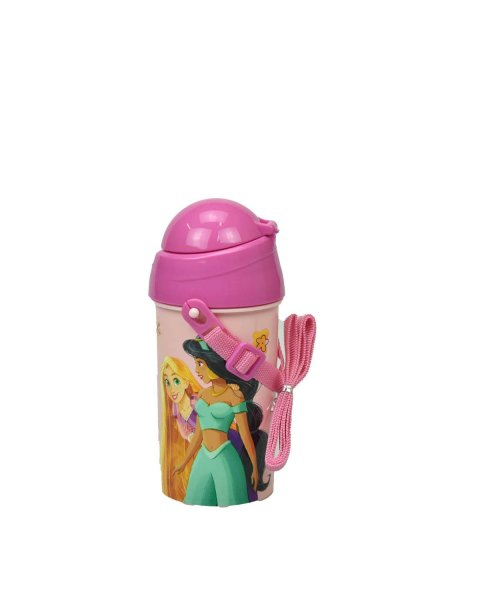 Παγούρι με καλαμάκι Disney Πριγκίπισσες 500ml