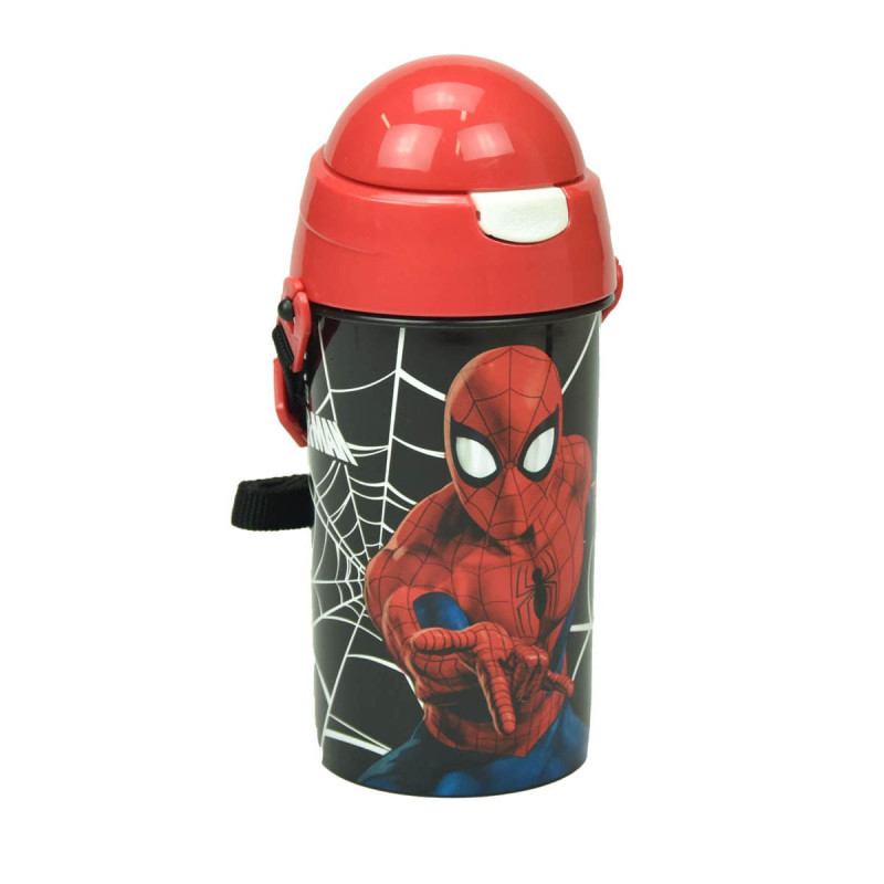 Παγούρι με καλαμάκι Marvel Spiderman 500ml