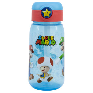 Water bottle with straw Super Mario 510ml