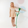 Playsuit with cutwork embroidery (18 months-5 years)