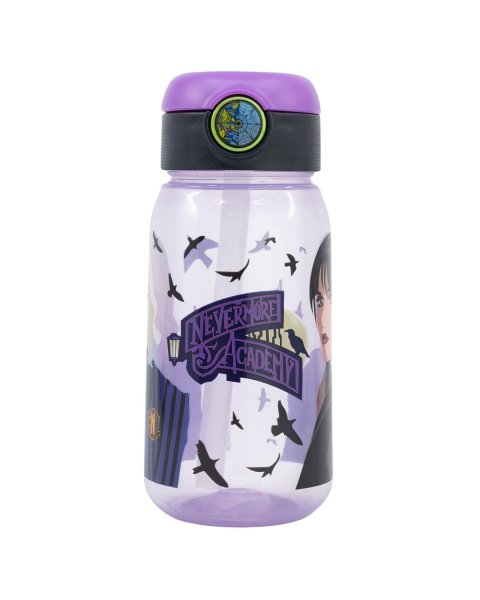 Water bottle with straw Wednesday 510ml