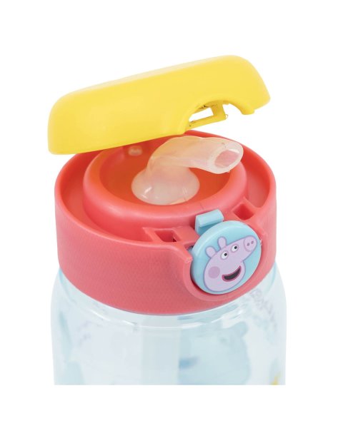 Water bottle with straw Peppa Pig 510ml
