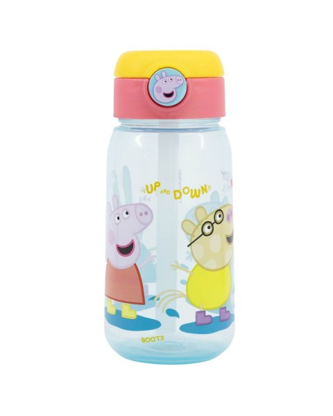 Water bottle with straw Peppa Pig 510ml