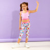 Set Gym Tonic crop top with cross back (6-14 years)