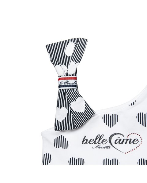 Dress with all over motive hearts and bow (9 months-5 years)
