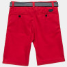 Shorts chinos with belt (6-16 years)