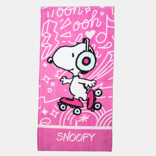 Πετσέτα θαλάσσης Snoopy 70x140εκ.