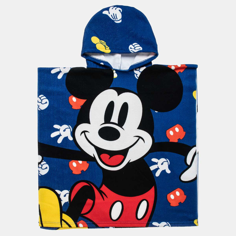 Poncho beach towel Disney Mickey Mouse 60x120cm