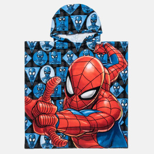 Poncho beach towel Marvel Spiderman 60x120cm