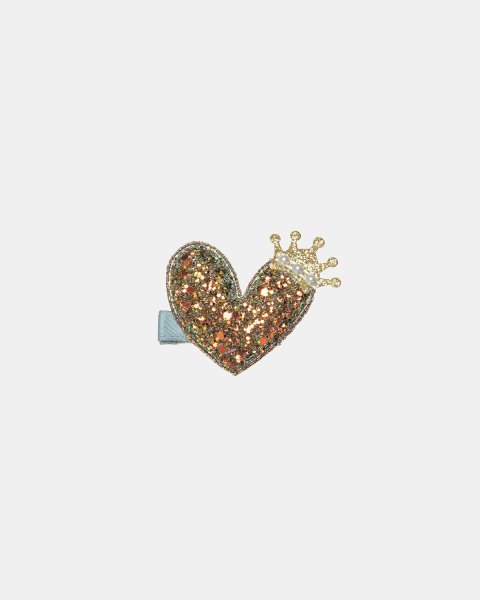 Hair clip with glitter