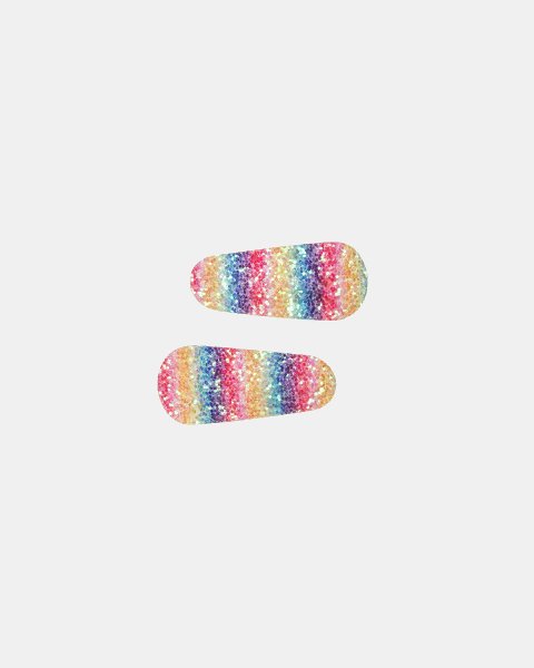Hair clip with glitter