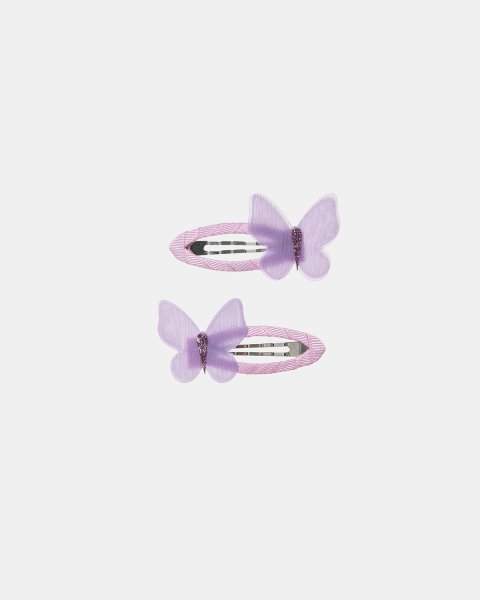 Hair clip with glitter