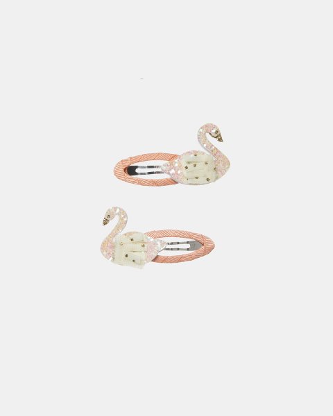 Hair clip with glitter
